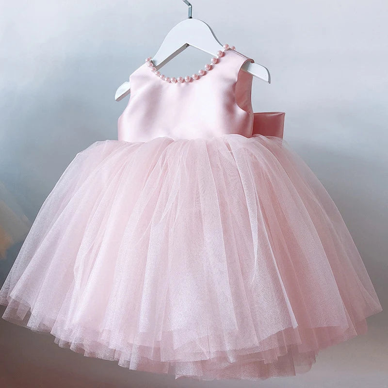 Monaco Baby Tutu Dress - Pink
