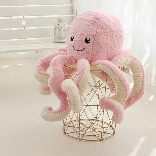 Octus The Octopus Plush Toy - Pink