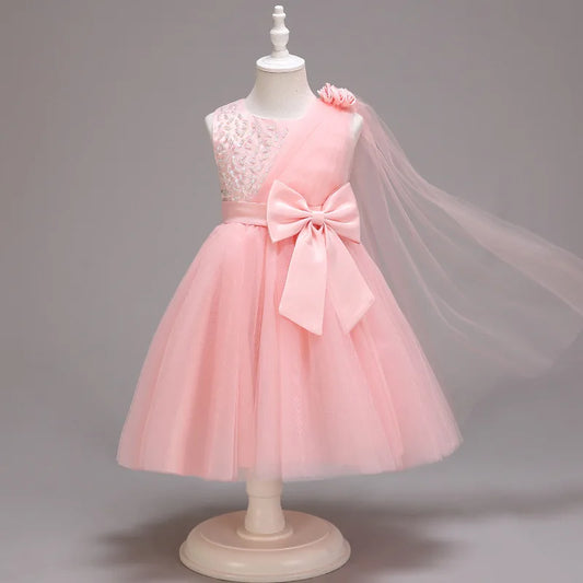Aurora Princess Dress - Coral