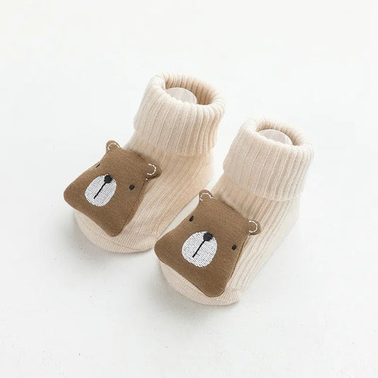Baby Animal Socks - Brown Bear - Cocowish
