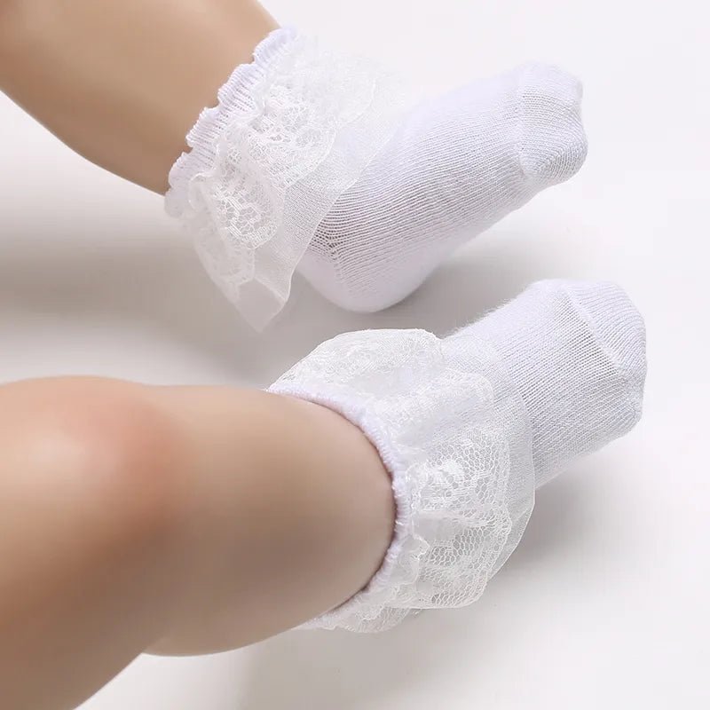 Baby Lace Socks (4 pairs) - Cocowish