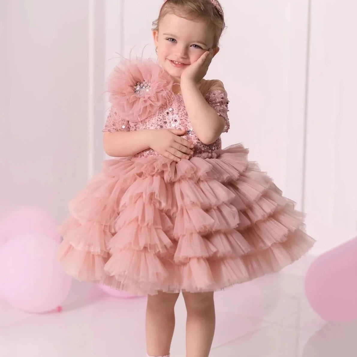 Anna Princess Dress + Bow Headband