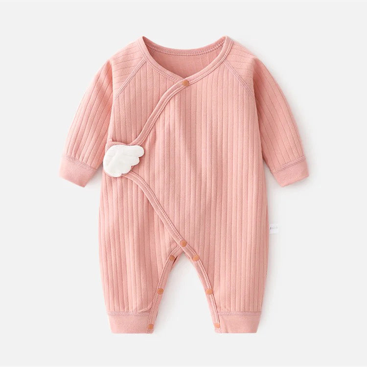 Baby Wings Jumpsuit - Pink - By Cocowish