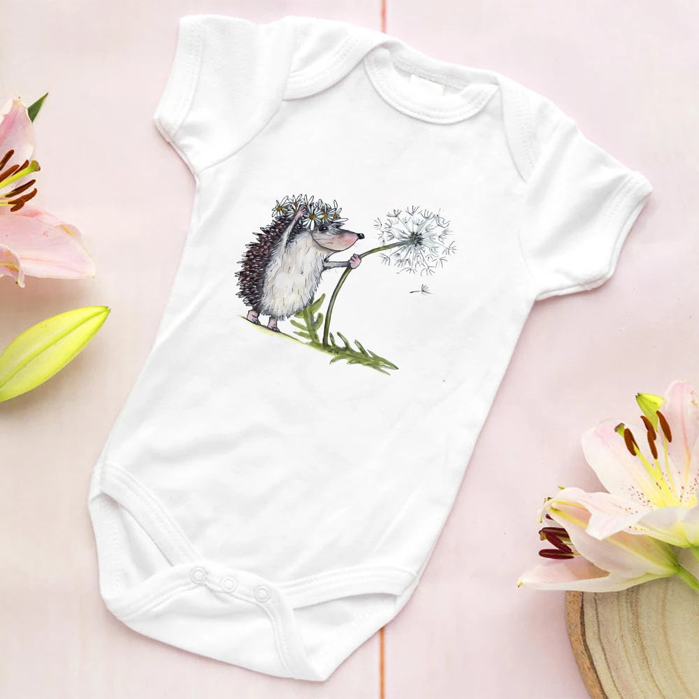 Hedgehog Bodysuit - Dandelion