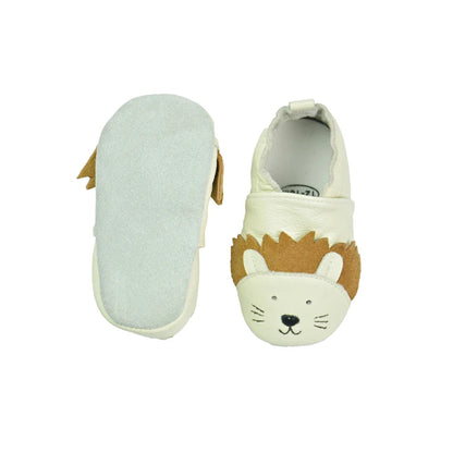 Leather Baby Shoes - Lion