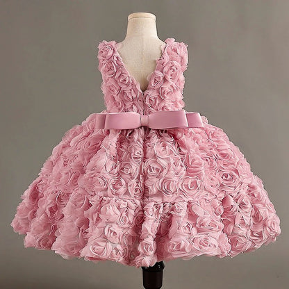 Rose Princess Dress - Pink