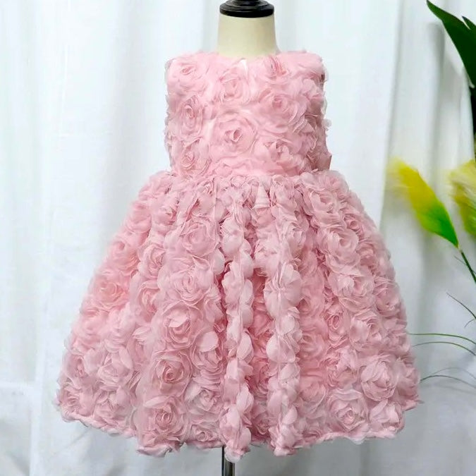 Rose Princess Dress - Pink