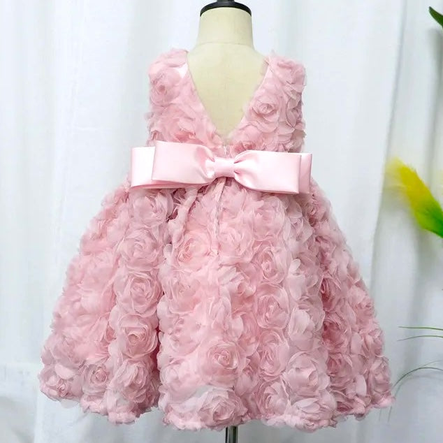 Rose Princess Dress - Pink