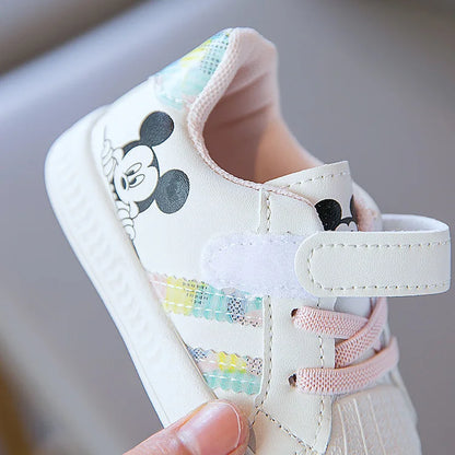 Mickey Mouse Baby Shoes - Pink