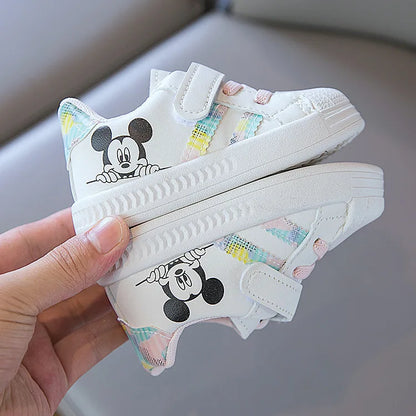 Mickey Mouse Baby Shoes - Pink