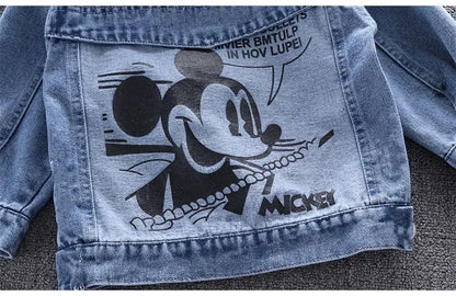 Mickey Mouse Jeansjacke - Blau