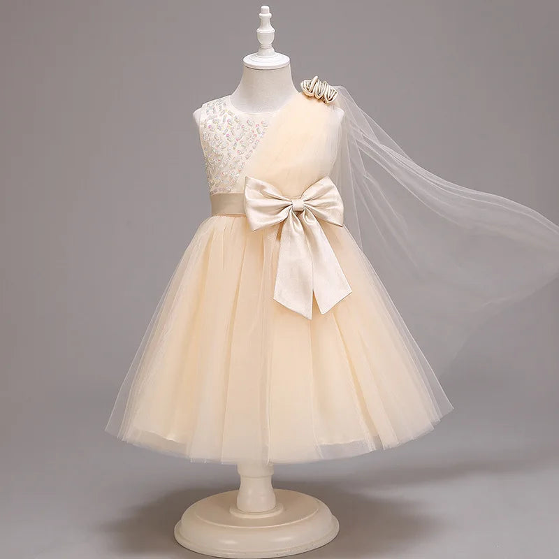 Aurora Princess Dress - Champagne