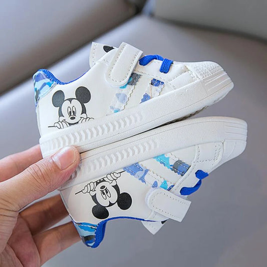 Mickey Mouse Baby Shoes - Blue