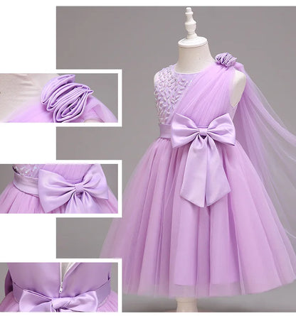 Aurora Princess Dress - Mauve