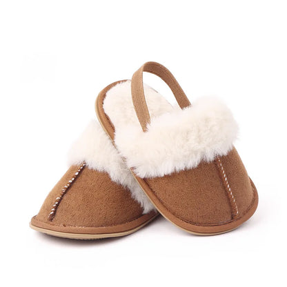 Chaussons bébé Erin - Marron