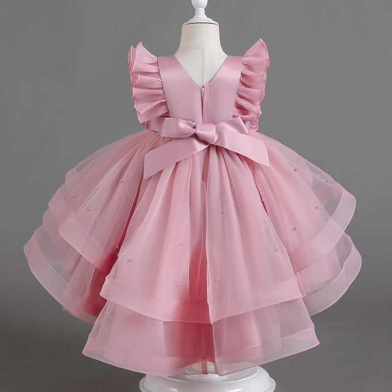 Scarlett Princess Dress - Light Rose