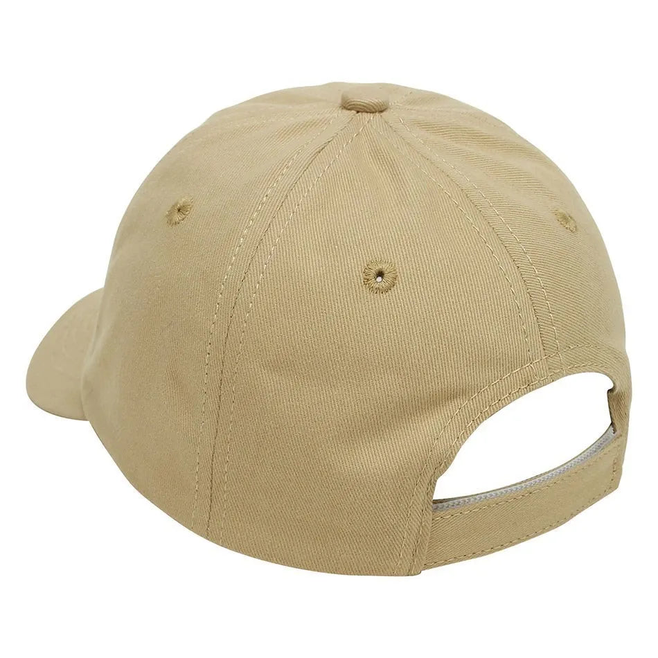 Einfarbige beige Unisex-Kleinkindmütze