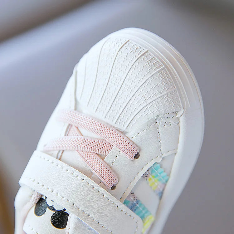 Mickey Mouse Baby Shoes - Pink