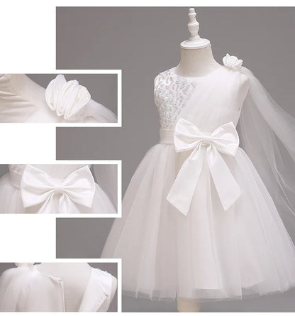 Aurora Princess Dress - White