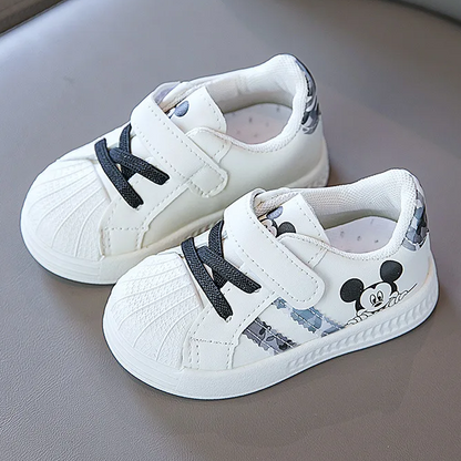 Chaussons Bébé Mickey Mouse - Camouflage Gris