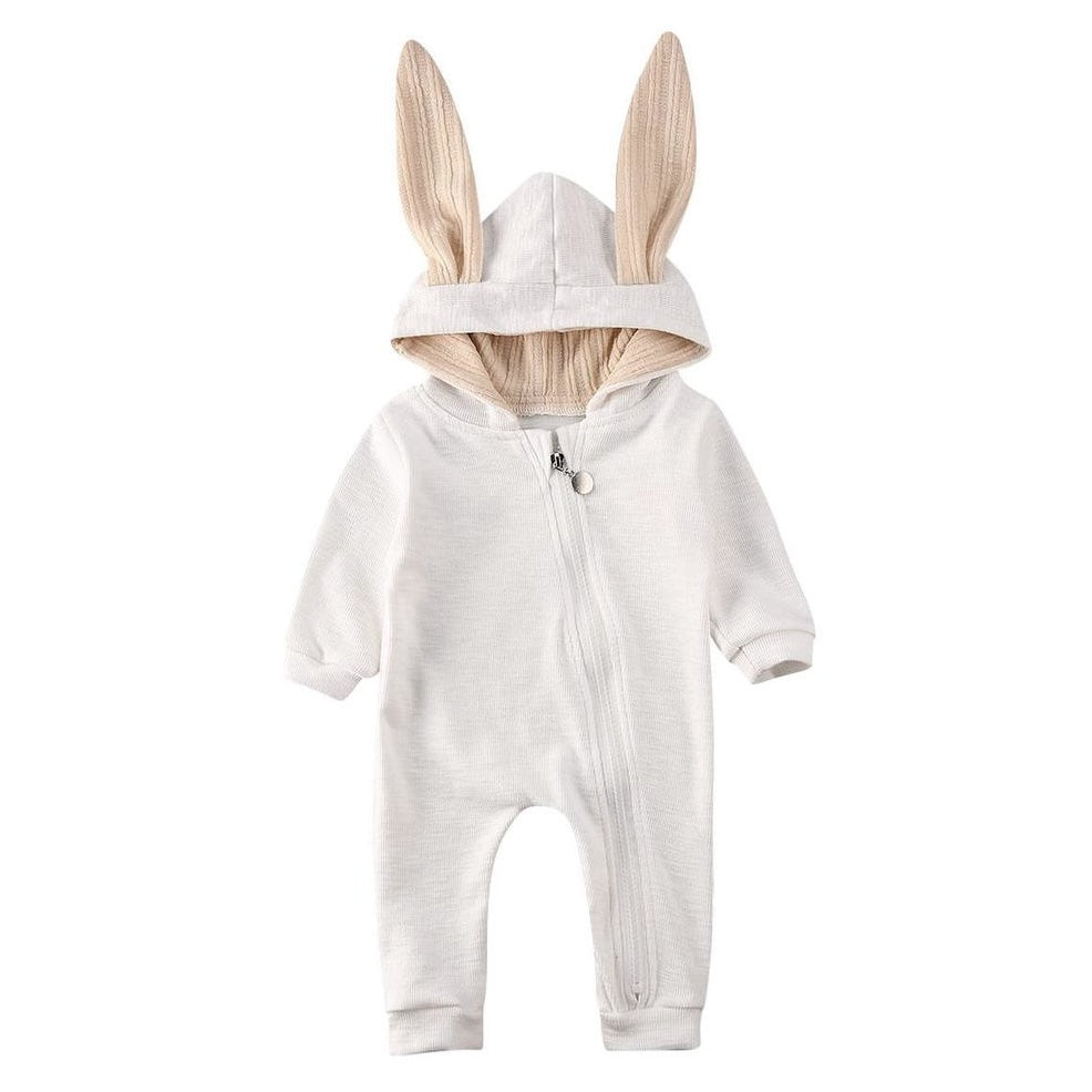 white bunny jumpsuit costume