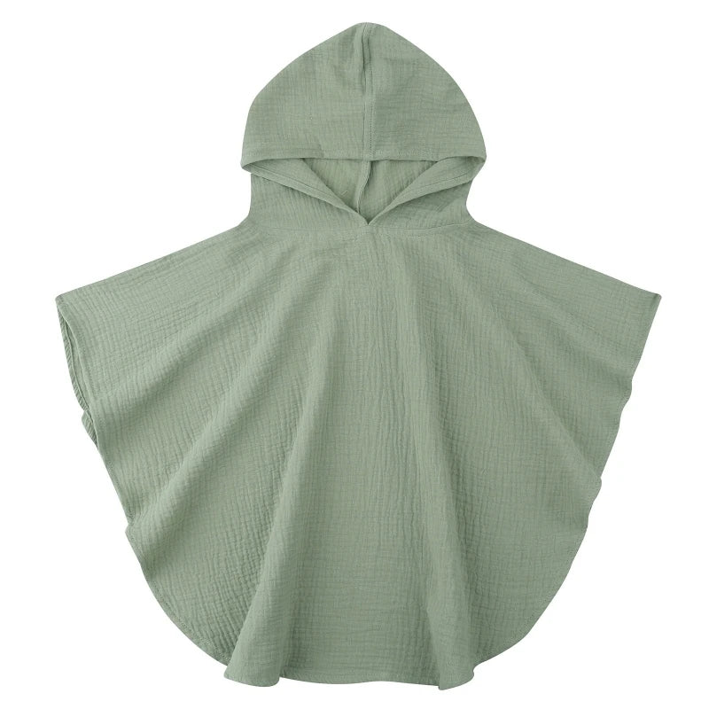 Baby Bath Cape - Green - Cocowish