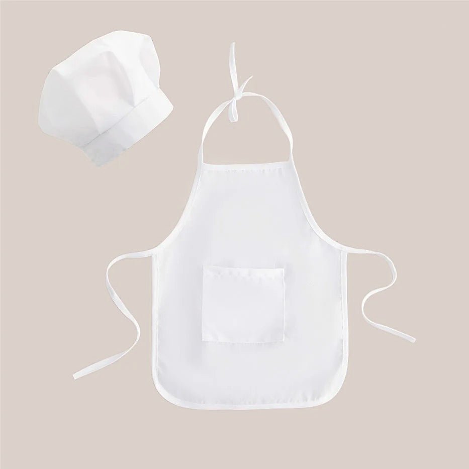 Baby Chef Apron + Hat Costume - Boy - Cocowish