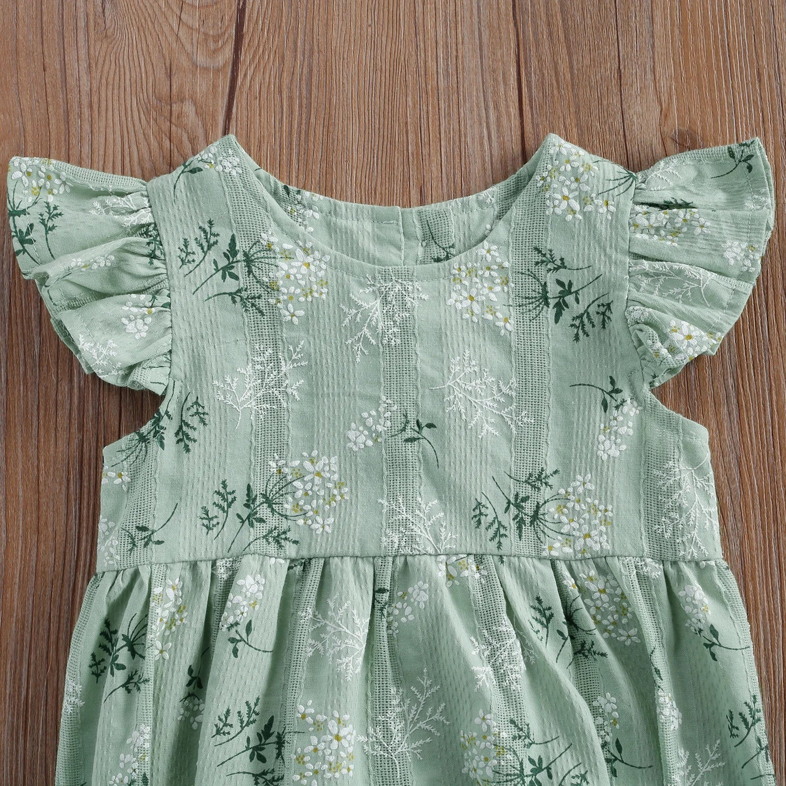 Baby Dandelion Romper with Hairband - Cocowish