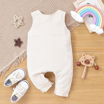 Baby Rainbow Overalls - Beige - Cocowish